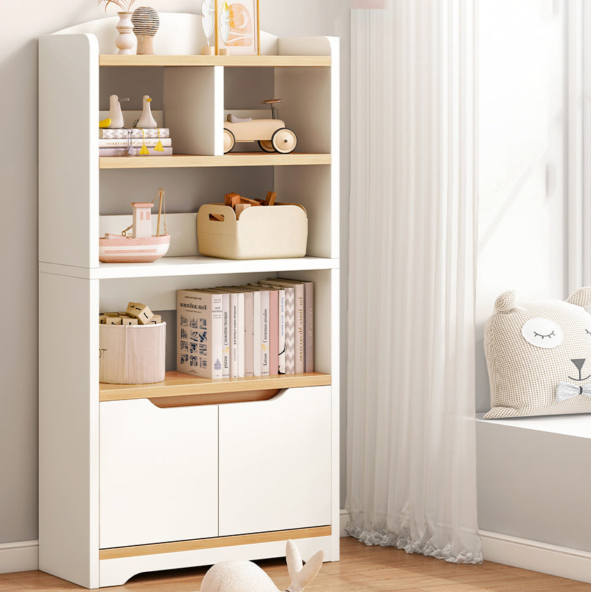 Contemporary Wood Chest Rectangle with Doors Side Cabinet with Shelves Clearhalo 'Cabinets & Chests' 'cabinets_chests' 'furn' 'furn_cabinets_chests' 'Furniture' 'Living Room Furniture' 6608416