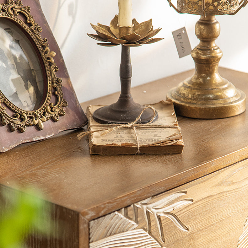 Distressed Wood Accent Chest Industrial Standard Knobs Accent Cabinet Clearhalo 'Cabinets & Chests' 'cabinets_chests' 'furn' 'furn_cabinets_chests' 'Furniture' 'Living Room Furniture' 6608463