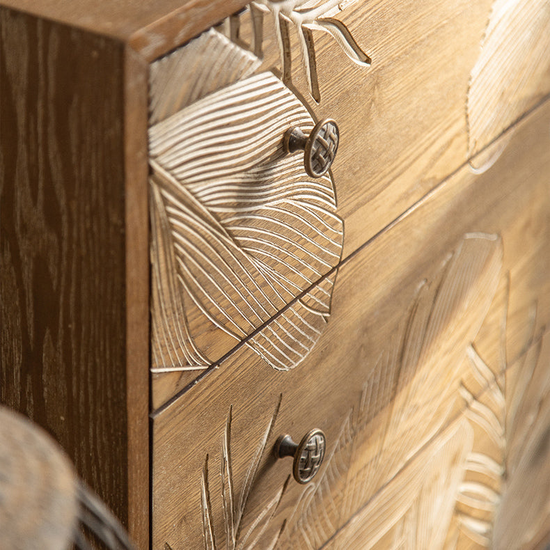 Distressed Wood Accent Chest Industrial Standard Knobs Accent Cabinet Clearhalo 'Cabinets & Chests' 'cabinets_chests' 'furn' 'furn_cabinets_chests' 'Furniture' 'Living Room Furniture' 6608464