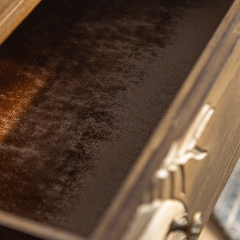 Distressed Wood Accent Chest Industrial Standard Knobs Accent Cabinet Clearhalo 'Cabinets & Chests' 'cabinets_chests' 'furn' 'furn_cabinets_chests' 'Furniture' 'Living Room Furniture' 6608465