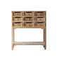 Distressed Wood Accent Chest Industrial Ring Pulls Natural Accent Cabinet Clearhalo 'Cabinets & Chests' 'cabinets_chests' 'furn' 'furn_cabinets_chests' 'Furniture' 'Living Room Furniture' 6608507