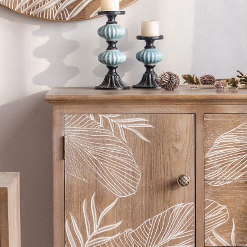 Distressed Wood Accent Chest Industrial Knobs Wood Accent Cabinet Clearhalo 'Cabinets & Chests' 'cabinets_chests' 'furn' 'furn_cabinets_chests' 'Furniture' 'Living Room Furniture' 6608524