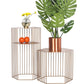 Frame Hexagon Metal End Table Set Simple Iron Sofa Side Accent Table with Storage Shelf Clearhalo 'Coffee & Accent Tables' 'End & Side Tables' 'end_side_tables' 'furn' 'furn_end_side_tables' 'Furniture' 'Living Room Furniture' 6609069