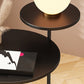Contemporary Black/White End Table Frame Sofa Side Accent Table