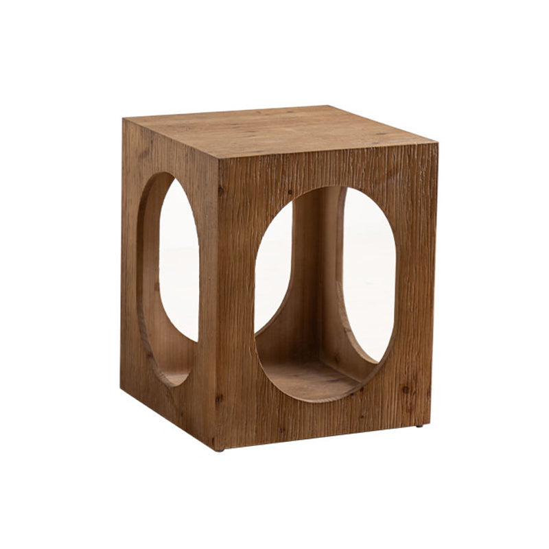 Tavolino laterale di country quadrato / esagono