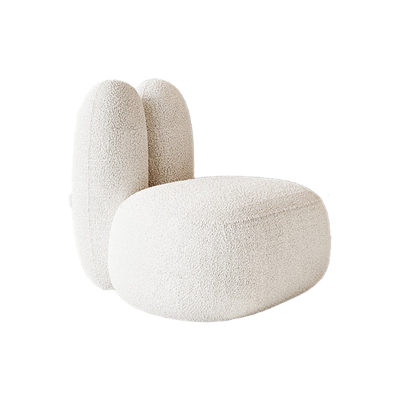 Modern Living Room Accent Chair Fixed Back Armless Lounge Chair Clearhalo 'Accent Chairs' 'accent_chairs' 'Chairs & Seating' 'furn' 'furn_accent_chairs' 'Furniture' 'Living Room Furniture' 6609512