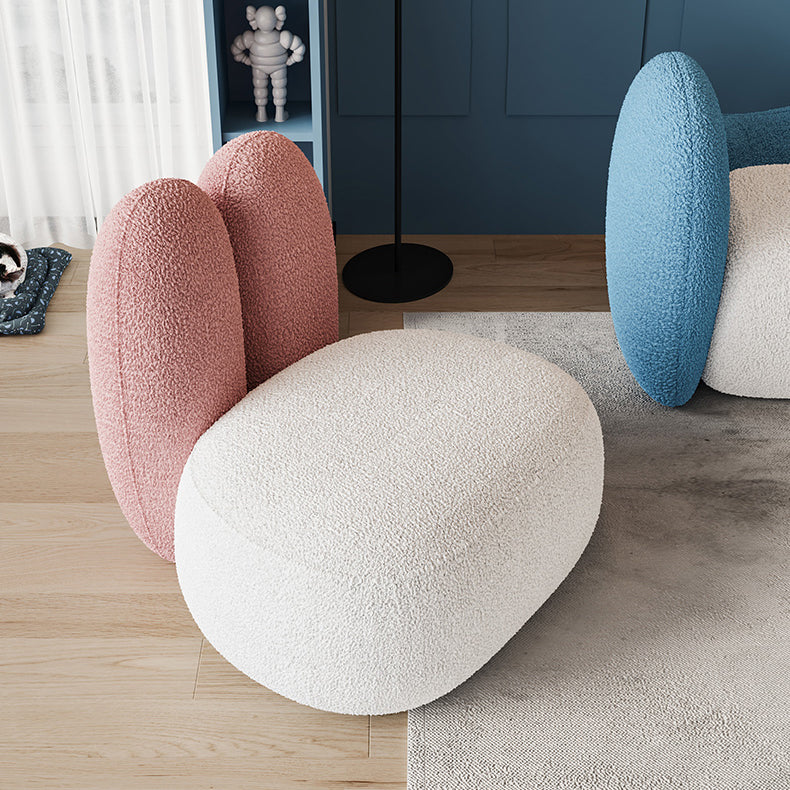 Modern Living Room Accent Chair Fixed Back Armless Lounge Chair Clearhalo 'Accent Chairs' 'accent_chairs' 'Chairs & Seating' 'furn' 'furn_accent_chairs' 'Furniture' 'Living Room Furniture' 6609517