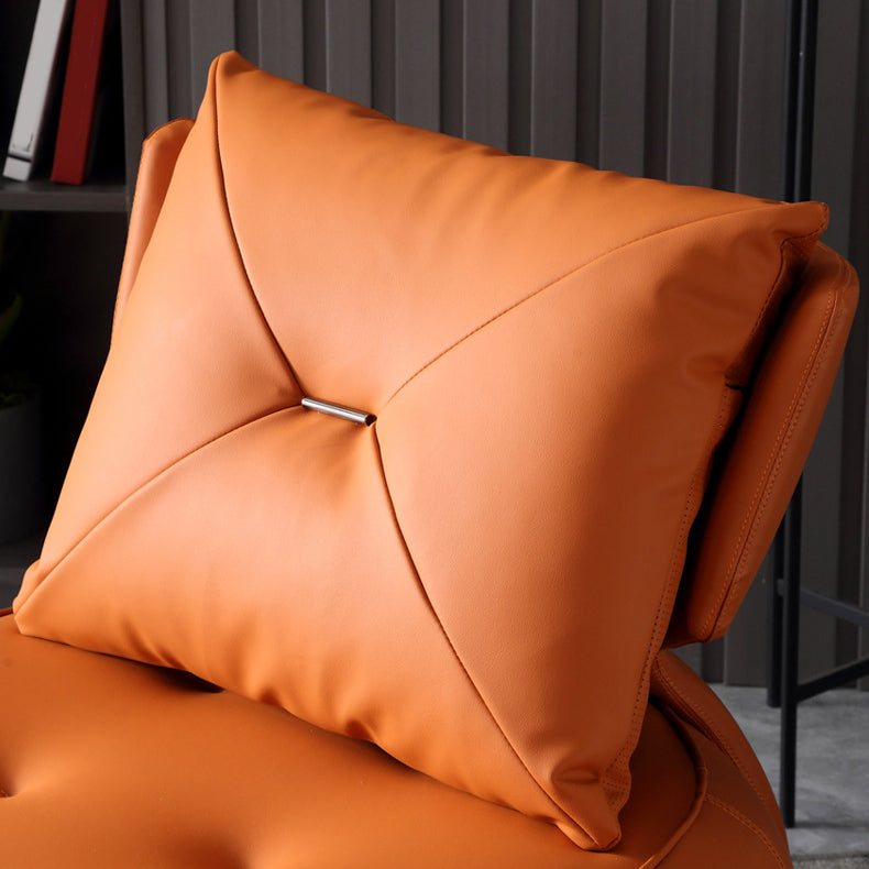 Contemporary Solid Color Lounge Chair Living Room Swivel Side Chair Clearhalo 'Accent Chairs' 'accent_chairs' 'Chairs & Seating' 'furn' 'furn_accent_chairs' 'Furniture' 'Living Room Furniture' 6609597