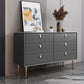 Commode de rangement en pierre avec commode Glam classique de 15,6 pouces