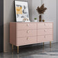 Commode de rangement en pierre avec commode Glam classique de 15,6 pouces