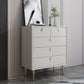 Commode de rangement en pierre avec commode Glam classique de 15,6 pouces