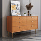 Commode de rangement en pierre avec commode Glam classique de 15,6 pouces
