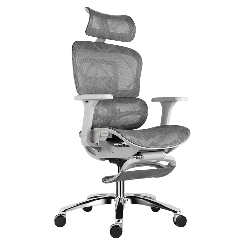 Modern Desk Chair Adjustable Seat Height Office Chair with Wheels Clearhalo 'furn' 'furn_office_chair' 'Furniture' 'Office Chairs' 'Office Furniture' 'office_chair' 6609676
