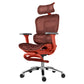 Modern Desk Chair Adjustable Seat Height Office Chair with Wheels Red 1 Piece With Footrest Clearhalo 'furn' 'furn_office_chair' 'Furniture' 'Office Chairs' 'Office Furniture' 'office_chair' 6609684