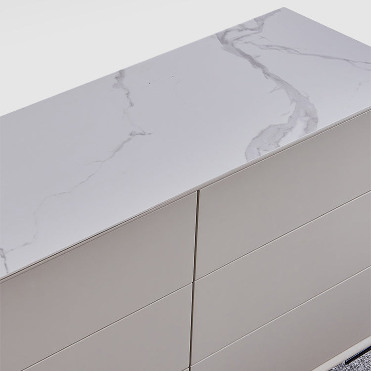 Hedendaags buffet -dressoir met laden Stone en Wood Buffet Server