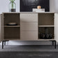 Hedendaags buffet -dressoir met laden Stone en Wood Buffet Server