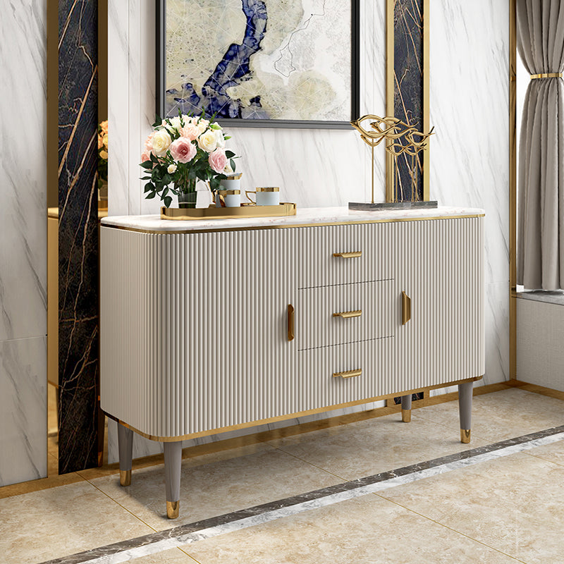 Tavolo da sideboard in falda in marmo con cassetti Glam Sideboard mobilit