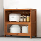 Brown Bamboo Kitchen Server Modern Dining Server for Living Room Clearhalo 'buffet_sideboard' 'Buffets & Sideboards' 'furn' 'furn_buffet_sideboard' 'Furniture' 'Kitchen & Dining Furniture' 6609796
