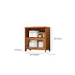 Brown Bamboo Kitchen Server Modern Dining Server for Living Room Clearhalo 'buffet_sideboard' 'Buffets & Sideboards' 'furn' 'furn_buffet_sideboard' 'Furniture' 'Kitchen & Dining Furniture' 6609821