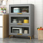 Server ingegnerizzato in stile server moderno in stile cucina con gambe metalliche