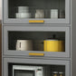 Server ingegnerizzato in stile server moderno in stile cucina con gambe metalliche
