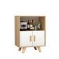 Server moderno in stile server ingegnerizzato da cucina con gambe in legno