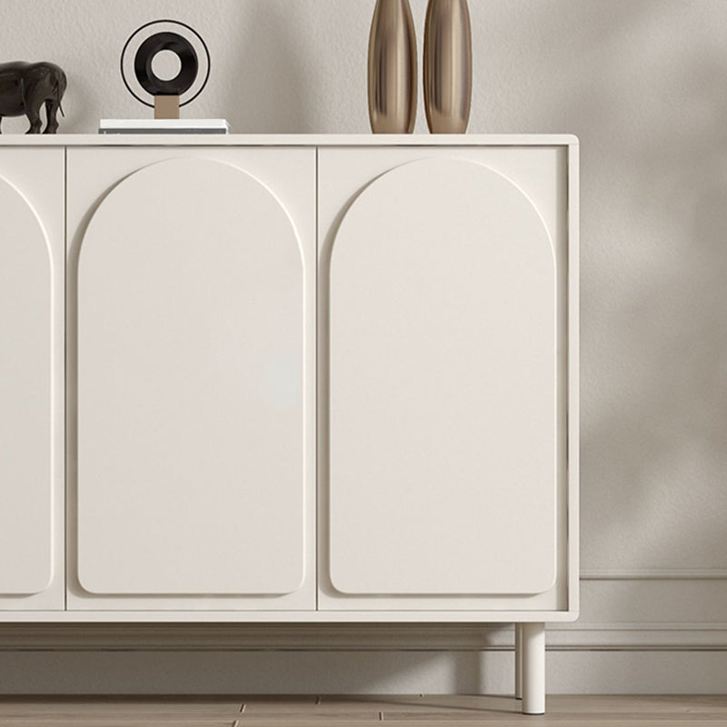 Selteboard in legno a buffet in stile contemporaneo con armadi