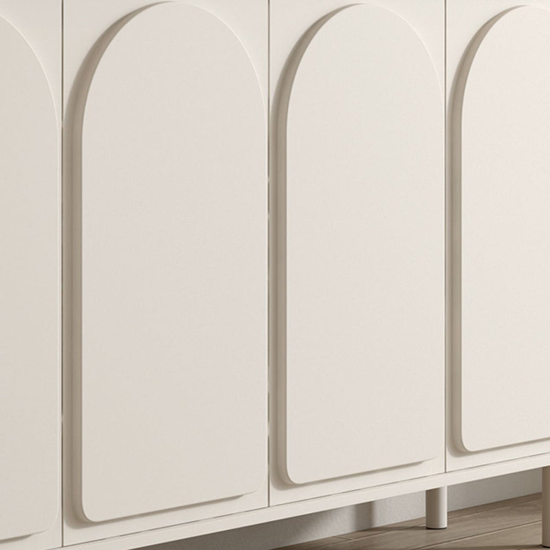 Selteboard in legno a buffet in stile contemporaneo con armadi