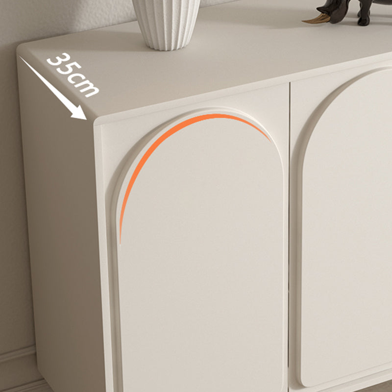 Selteboard in legno a buffet in stile contemporaneo con armadi