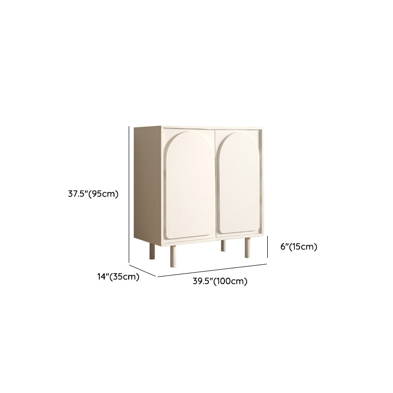 Selteboard in legno a buffet in stile contemporaneo con armadi