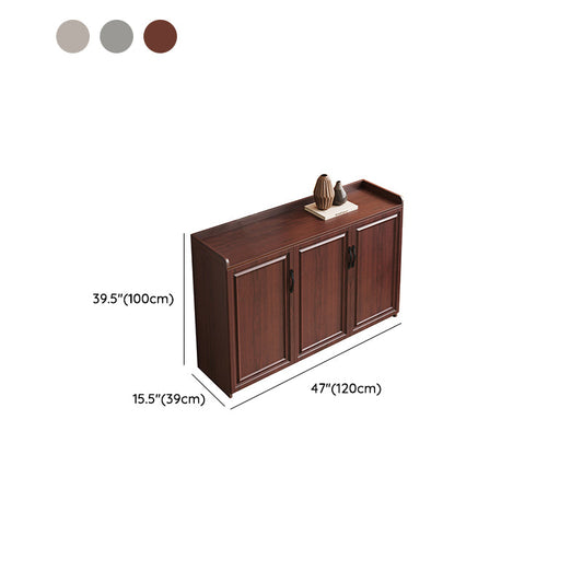 Tavolo da tavolo a buffet in stile contemporaneo con armadi