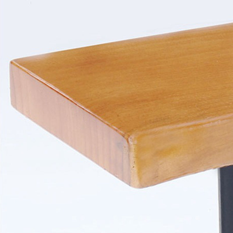 Modern Bar Height Table Rectangular Wood Top Bistro Bar Table Clearhalo 'Bar Furniture' 'Bar Tables' 'bar_tables' 'furn' 'furn_bar_tables' 'Furniture' 'Kitchen & Dining Furniture' 6610379