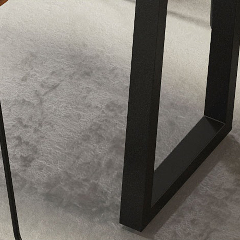Modern Bar Height Table Rectangular Wood Top Bistro Bar Table Clearhalo 'Bar Furniture' 'Bar Tables' 'bar_tables' 'furn' 'furn_bar_tables' 'Furniture' 'Kitchen & Dining Furniture' 6610381