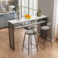 Modern Style Wood Bar Stool Table Rectangle Bar Table for Cafe Clearhalo 'Bar Furniture' 'Bar Tables' 'bar_tables' 'furn' 'furn_bar_tables' 'Furniture' 'Kitchen & Dining Furniture' 6610597