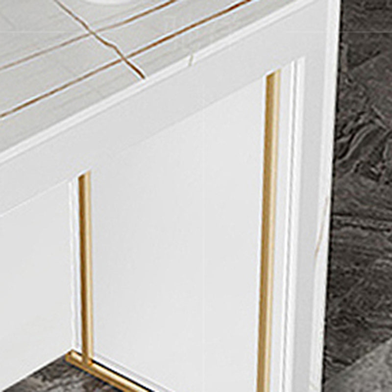 Sintered Stone Bistro Bar Table Rectangle Wooden Base Bar Table for Home Clearhalo 'Bar Furniture' 'Bar Tables' 'bar_tables' 'furn' 'furn_bar_tables' 'Furniture' 'Kitchen & Dining Furniture' 6610639