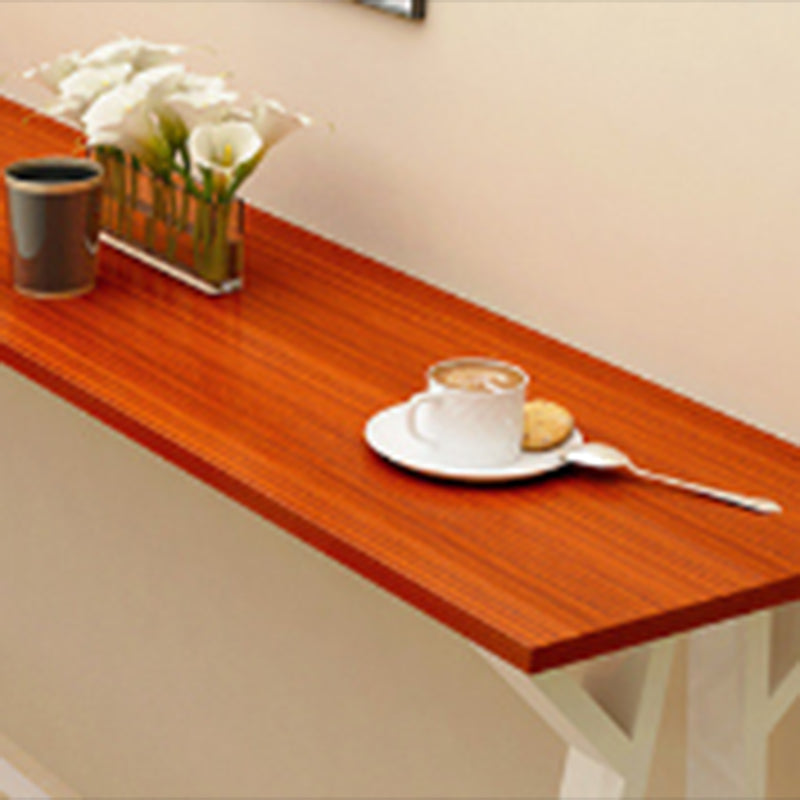 Modern Style Wood Bar Stool Table Rectangle Bar Table for Home