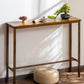 Contemporary Bar Height Table Trestle Counter Height Dining Table 47"L x 11"W x 39"H Without Chairs Clearhalo 'Bar Furniture' 'Bar Tables' 'bar_tables' 'furn' 'furn_bar_tables' 'Furniture' 'Kitchen & Dining Furniture' 6610702