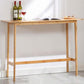 Contemporary Bar Height Table Trestle Counter Height Dining Table Clearhalo 'Bar Furniture' 'Bar Tables' 'bar_tables' 'furn' 'furn_bar_tables' 'Furniture' 'Kitchen & Dining Furniture' 6610711