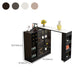Rectangle Counter Height Table Modern Bar Dining Table with Shelves Clearhalo 'Bar Furniture' 'Bar Tables' 'bar_tables' 'furn' 'furn_bar_tables' 'Furniture' 'Kitchen & Dining Furniture' 6610777