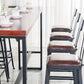 Solid Wood Bar Table Industrial Brown Dining Table for Kitchen Use Clearhalo 'Bar Furniture' 'Bar Tables' 'bar_tables' 'furn' 'furn_bar_tables' 'Furniture' 'Kitchen & Dining Furniture' 6610786