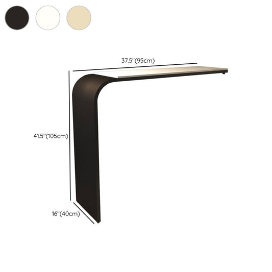 Stone and Metal Bar Dining Table Contemporary Counter Height Table