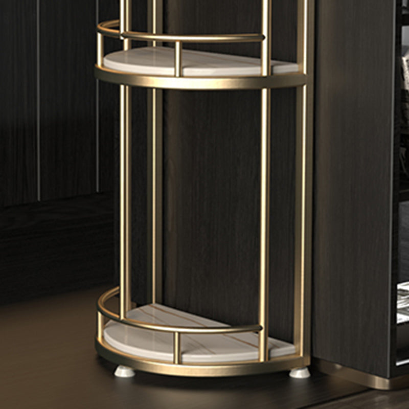 Free Form Counter Height Dining Table with Storage Modern Bar Dining Table Clearhalo 'Bar Furniture' 'Bar Tables' 'bar_tables' 'furn' 'furn_bar_tables' 'Furniture' 'Kitchen & Dining Furniture' 6610891