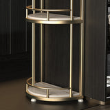 Free Form Counter Height Dining Table with Storage Modern Bar Dining Table Clearhalo 'Bar Furniture' 'Bar Tables' 'bar_tables' 'furn' 'furn_bar_tables' 'Furniture' 'Kitchen & Dining Furniture' 6610891