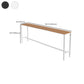 Industrial Counter Height Dining Table Trestle Bar Dining Table Clearhalo 'Bar Furniture' 'Bar Tables' 'bar_tables' 'furn' 'furn_bar_tables' 'Furniture' 'Kitchen & Dining Furniture' 6610985
