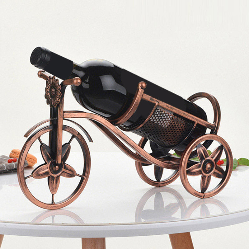 Metal Modern Wine Rack Bottle Tablero de botella de cobre para la cocina