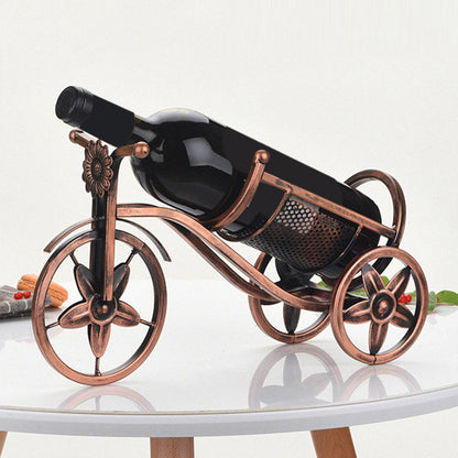 Metal Modern Wine Rack Bottle Tablero de botella de cobre para la cocina