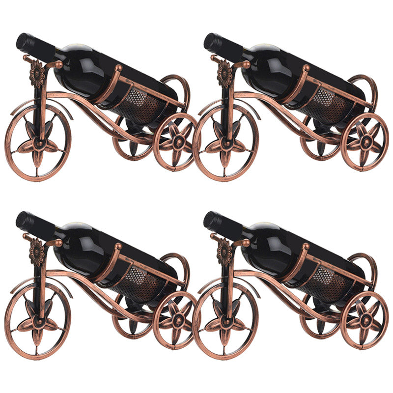 Metal Modern Wine Rack Bottle Tablero de botella de cobre para la cocina