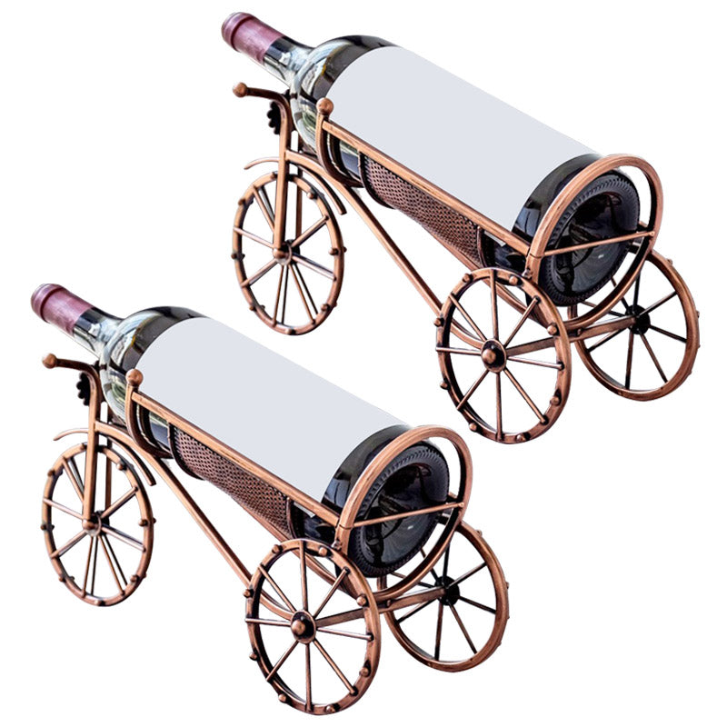 Porta bottiglia di rame moderna moderna portabottiglie per portabottiglie per cucina per cucina
