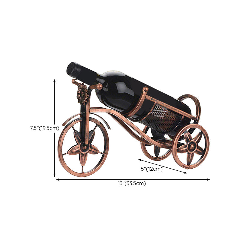 Porta bottiglia di rame moderna moderna portabottiglie per portabottiglie per cucina per cucina