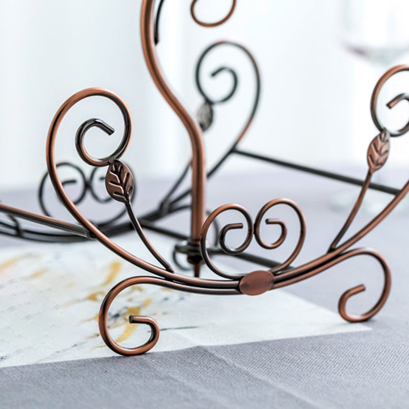 Kit de rejilla de vino de metal para soportes de vinos de encimera con almacenamiento de vino